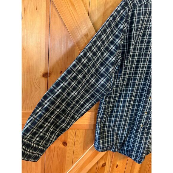 L.L. Bean Mens Traditional Fit Long Sleeve Button Up Shirt Size Medium Tall (533 - Picture 3 of 7